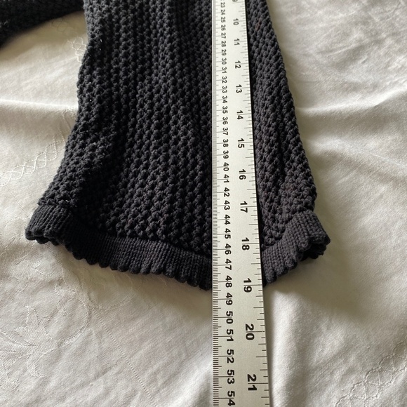 C.J. Banks by Christopher & Banks 3/4 Sleeve Open Knit Cardigan Top Size 2X - Picture 8 of 12